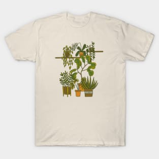 Indoor Potted Plant Garden T-Shirt